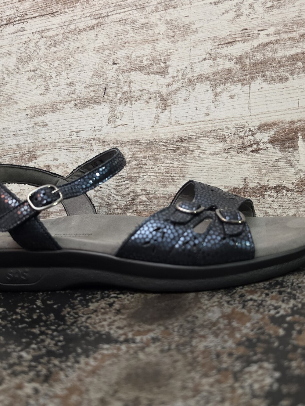 Womens SAS Sandals Shoes Sz 10 W Wide Used Made in USA Comfort Casual - Picture 3 of 11